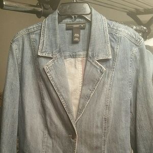 Plus Size 22/24 Vintage Denim Jacket